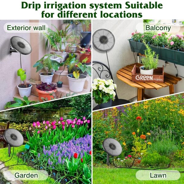 Drip System Solar powered Device, Drip Irrigation System Kit