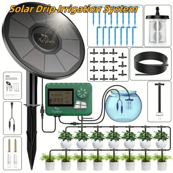 Drip System Solar powered Device, Drip Irrigation System Kit - Image 6
